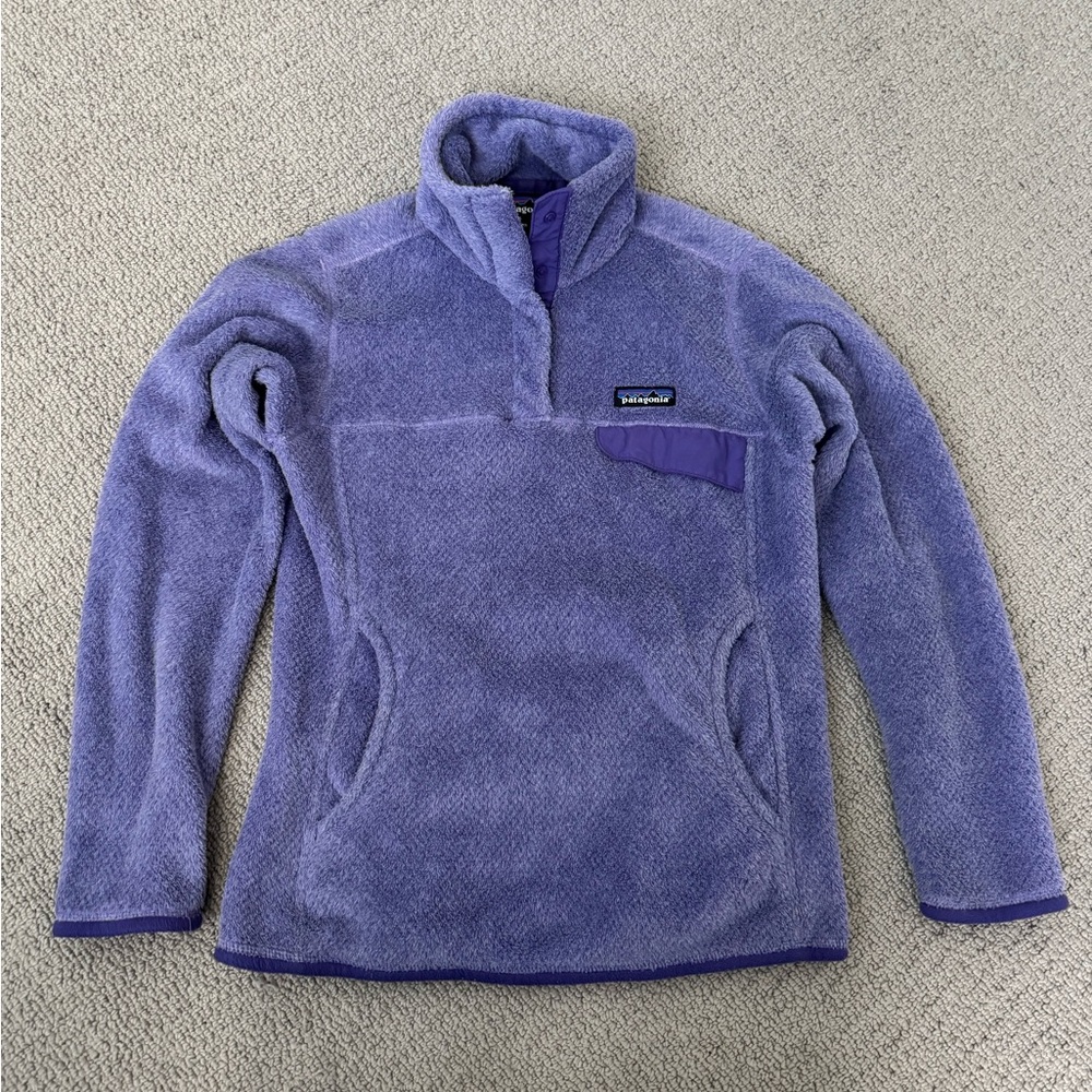 Women's Patagonia Re-Tool Snap Fleece Pullover  - size XS